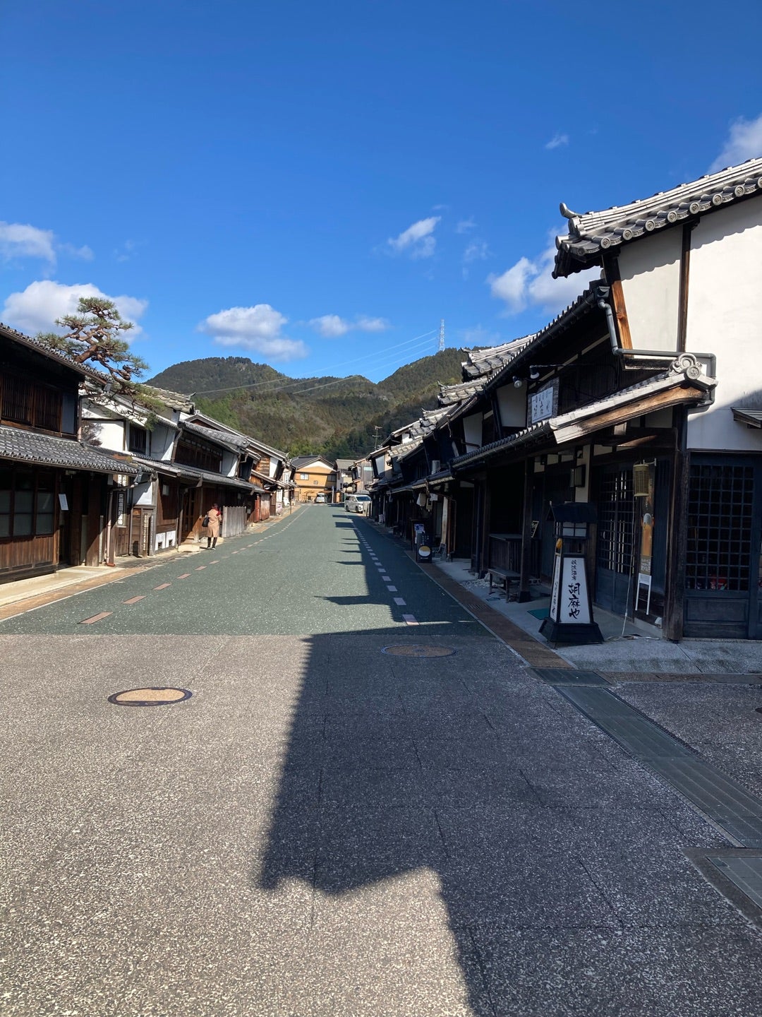 写真:うだつのあがる街並み