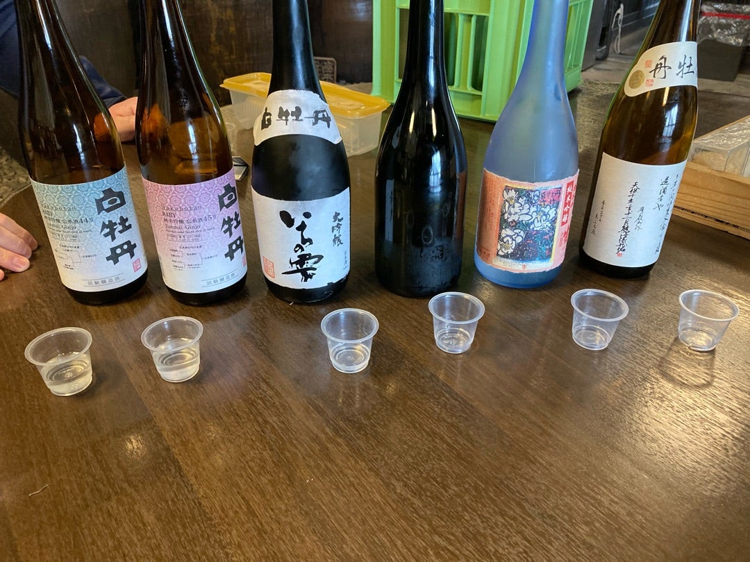 写真：試飲